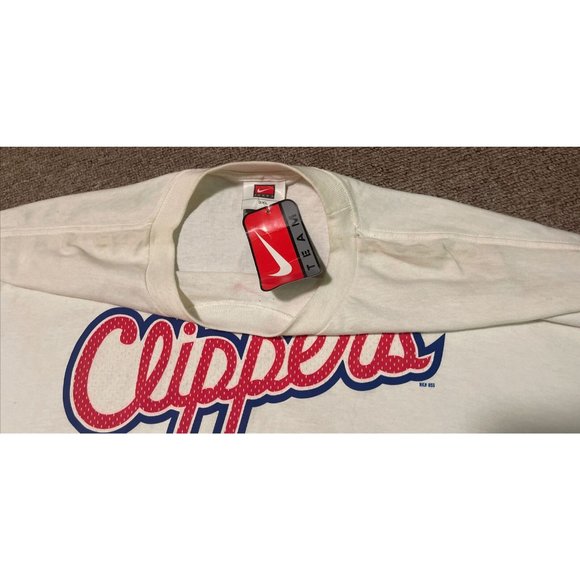 Vintage 2001 3XL Nike Team Lamar Odom LA Los Angeles Clippers NBA T-Shirt NWT - Picture 9 of 11